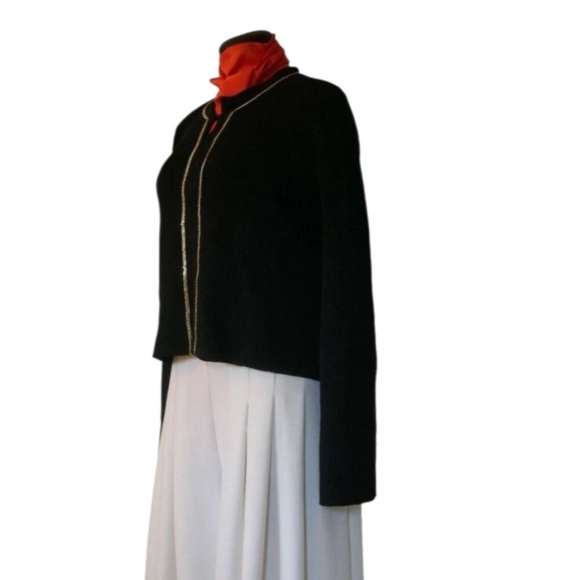 Maje Meridien Chain-Trim Cardigan Size 2 - Picture 8 of 16